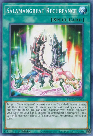 Salamangreat Recureance | MP20-EN073